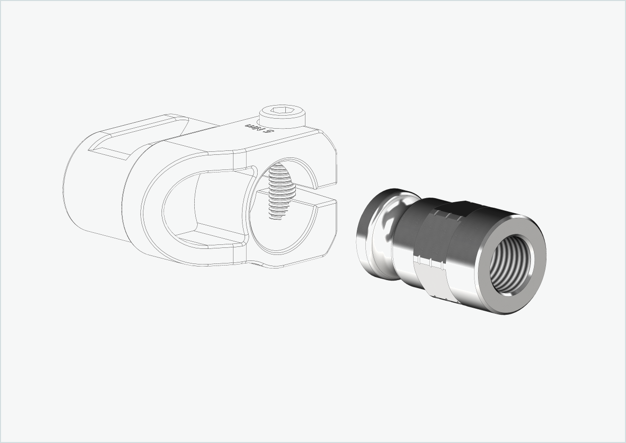 Vollachsen Adapter - M12 x 1.25 | für Leggero (BECCO)