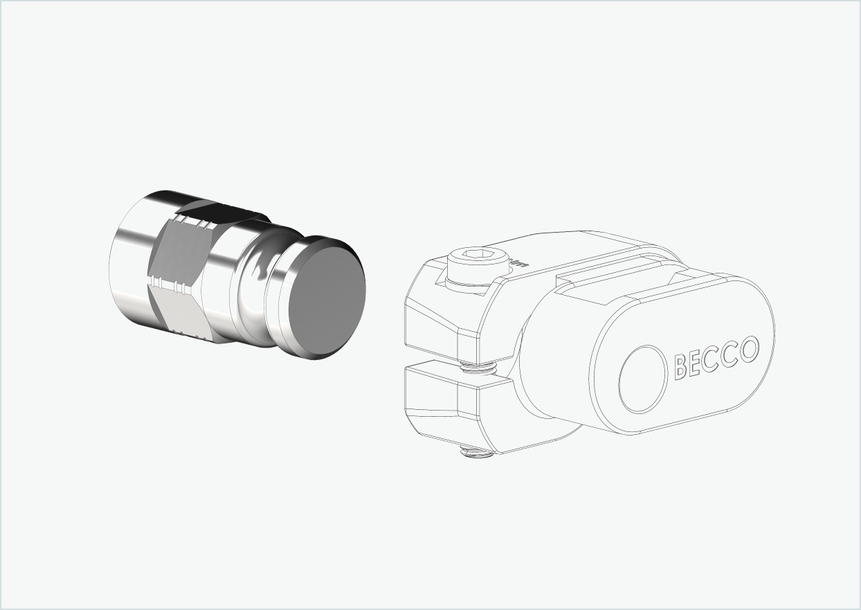 Vollachsen Adapter - FG 10.5 - (13/32 x 26)  | für Leggero (BECCO)