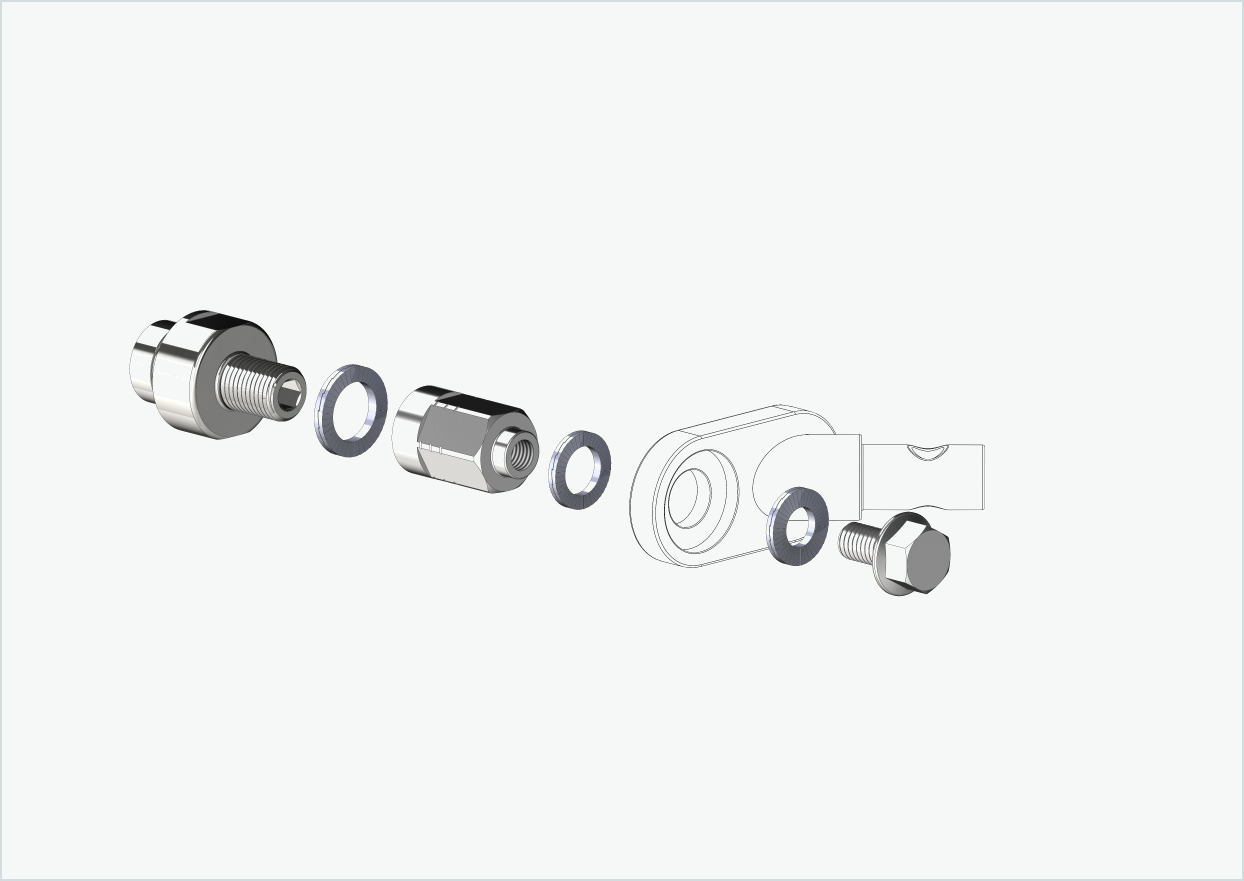 ORBEA Diem - Gewindeadapter - M12 x 1.25 | Bundle mit Adapter Universal