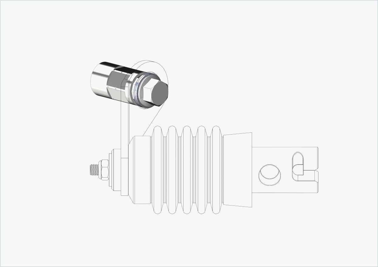 Vollachsen Adapter - M14 x 1.50 | für Weber Kupplung E - EL - ES
